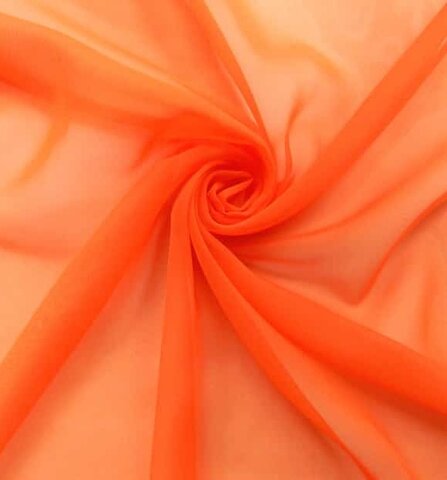 Orange drape