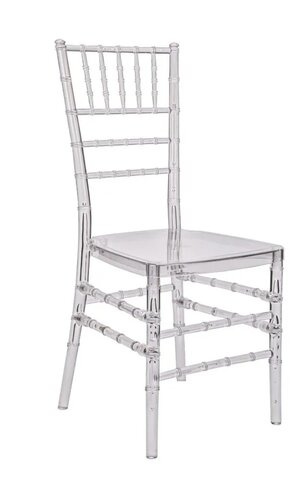 Clear chiavari chair