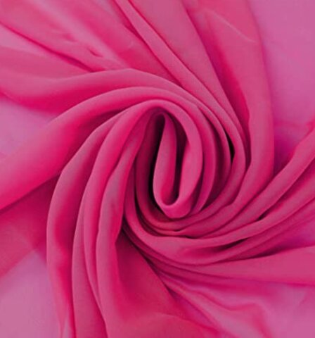 Fuchsia pink drape