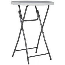 32in plastic Cocktail Table (43in Tall)