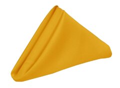 gold polyester napkin (10pk)