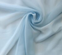 Baby blue drape