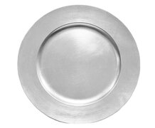 Silver charger plates (10pk)