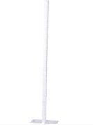 White pole covers