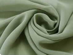 Sage green drape