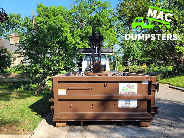  Dumpster Rental Towson City Customers Recommend for Roofing Projects