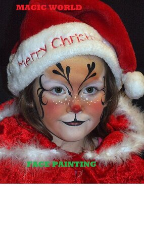 Christmas face painting