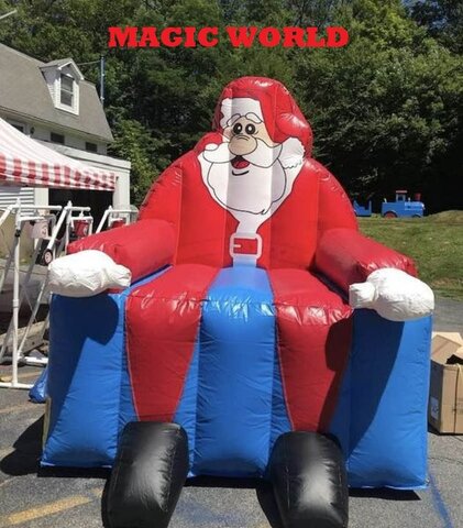 SANTA INFLATABLE CHAIR