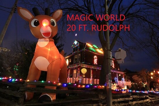 20 FT INFLATABLE RUDOLPH