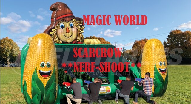 SCARECROW NERF SHOOT