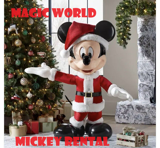 CHRISTMAS MICKEY ANIMATRONIC