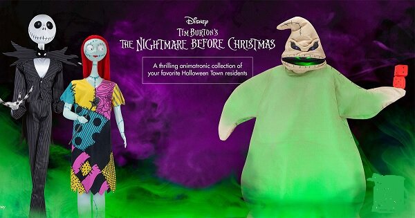 NIGHTMARE BEFORE CHISTMAS ANIMATRONICS 3 PAC