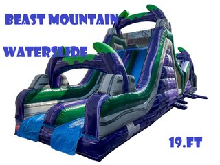 BEAST MOUNTAIN WATER SLIDE 19 FT
