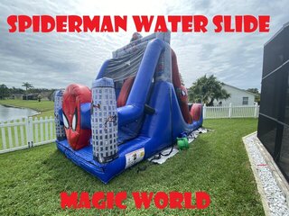 SPIDERMAN WATER SLIDE