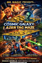 COSMIC GALAXY LAZER TAG MAZE