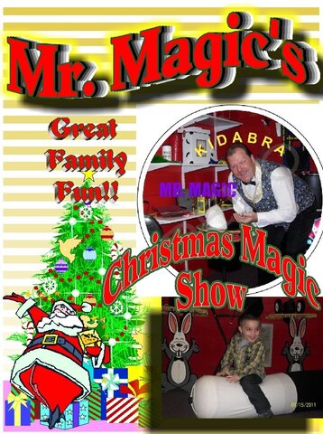 Mr. Magic Christmas Magic Show