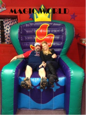 INFLATABLE PARTY THRONE