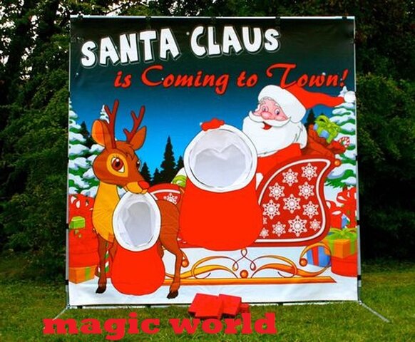 SANTA CLAUS TOSS GAME