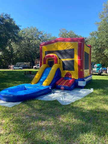 Jumbo Combo Bounce House with Slide