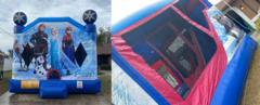 Frozen Combo Bounce House with Slide Dry
