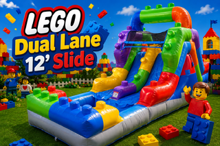 LEGO Dual-Lane 12' Slide