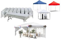 Tables, Chairs & Tents 