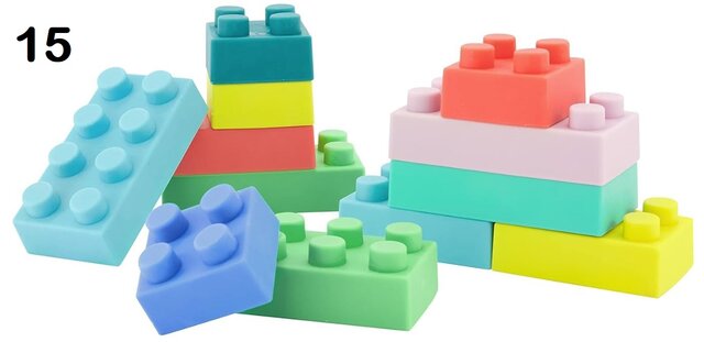 #15 Soft Lego Building Blocks