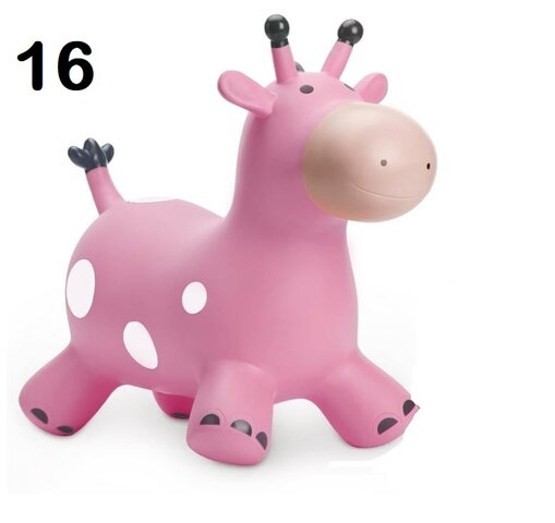 #16 Pink Giraffe Bouncy