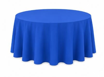 60in Blue Round Table Linens
