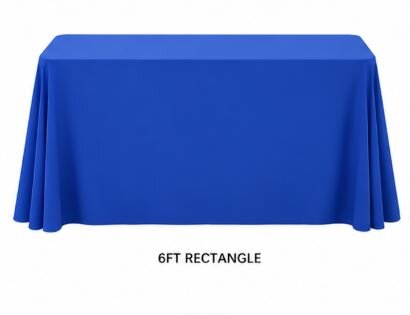 6ft Blue Linens