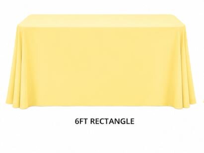 6ft yellow Linens