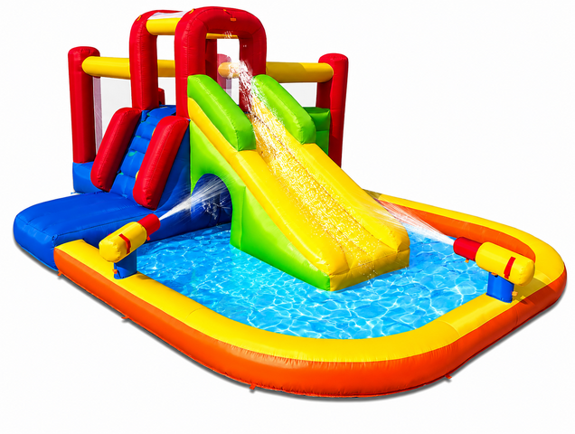 Water Park with Double Cannons