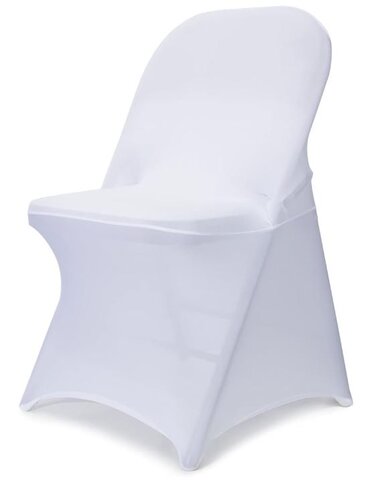 Folding Chair Covers - White