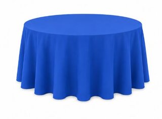 60in Blue Round Table Linens