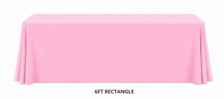 6ft Pink Linens