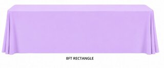 8ft Lavender Table Linens