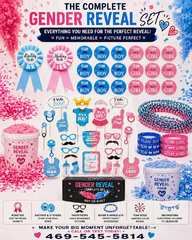 Gender Reveal Complete Sets (100+ Pcs)