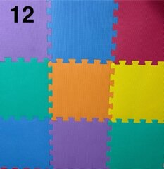 #12 Foam Puzzle Floor Play Mat - 16 count