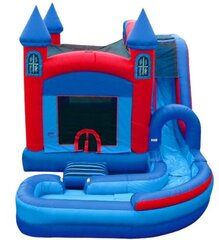 Supreme Castle w 15ft Slide & Pool