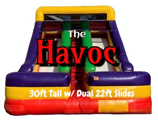 Dual Havoc Slides 22ft 