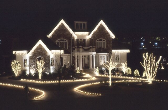 Christmas Light Installation