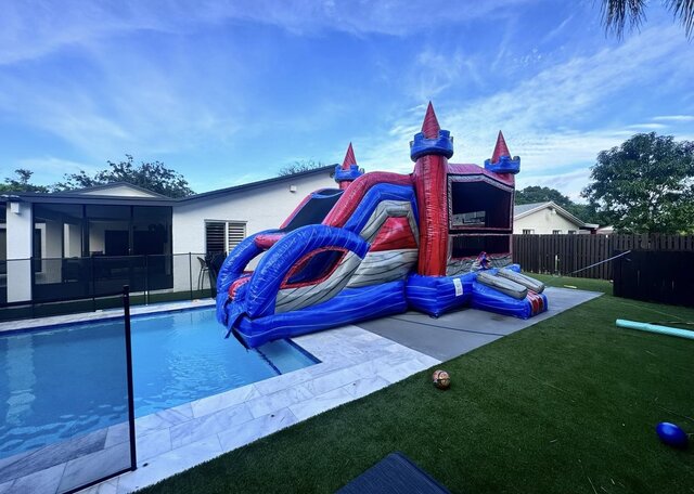 Castle Tower Combo For The Pool