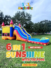 6 IN 1 SUNSHINE WITH THE POOL