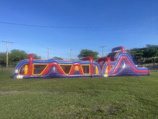 Gigantic obstacle course 