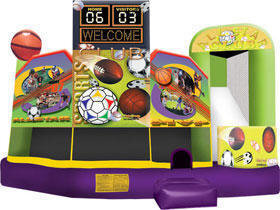 Sport Bounce House rental Aurora Illinois