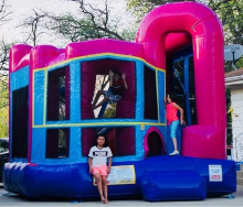 Dream Pink Bounce House rentals in Lions Illinois