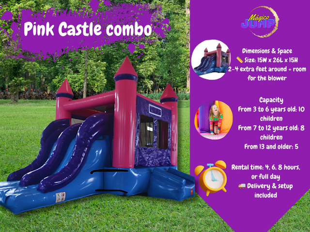 Pink Castle 4 in 1