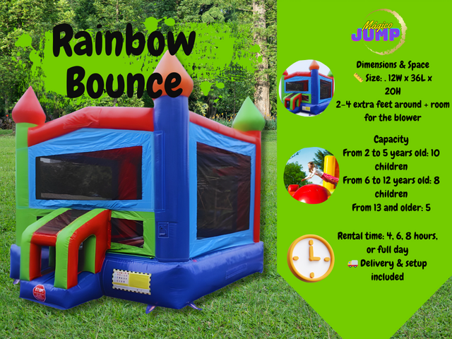 Rainbow Bounce  Orig:$150