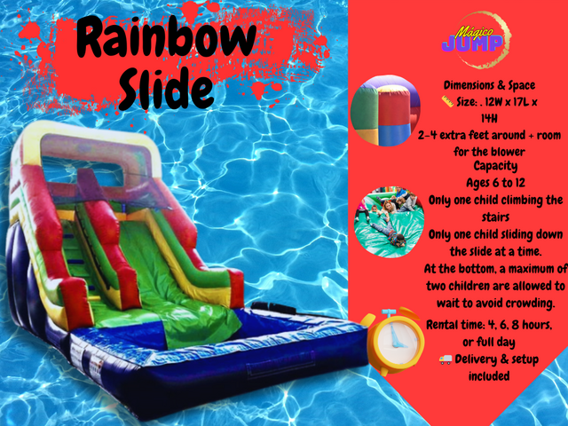 Rainbow slide