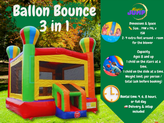 Ballon Bounce 3 in 1 